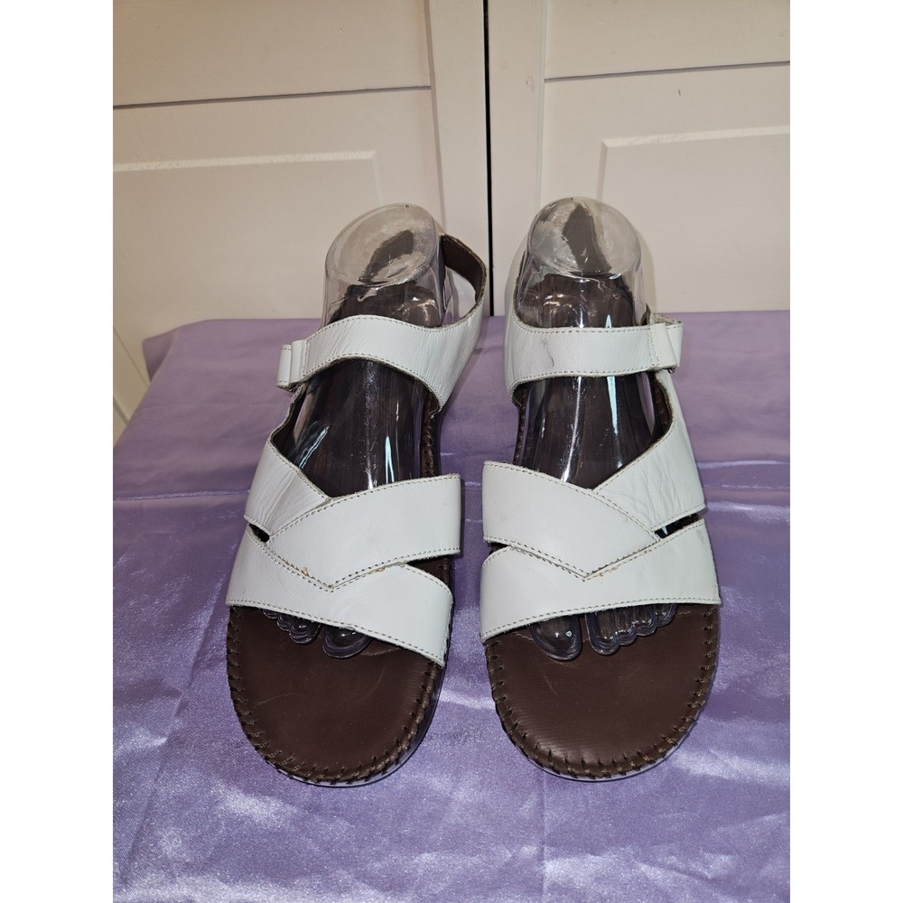 Dr Scholls‎ Dbl Air Pillow Ankle Strap Sandals Womens Size 12 EUC